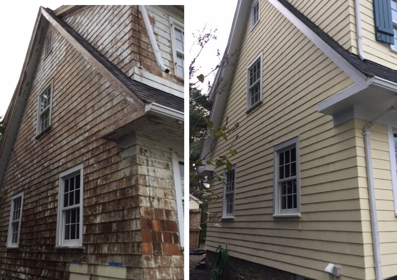 exterior house painting before after 1